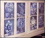 Victorian trompe l'oeil cupboard - click to enlarge
